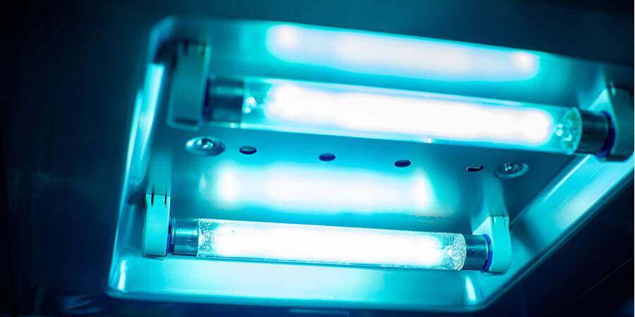 UV light installation